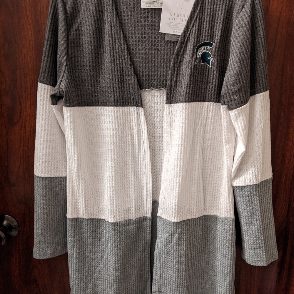 GameDay Couture MSU cardigan sweater